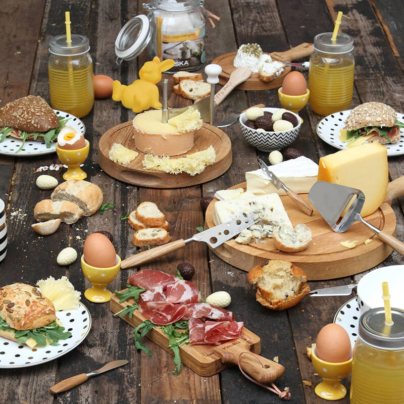 Boska - Zestaw 3 noży do sera, dąb