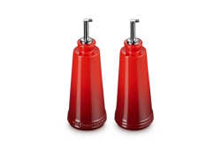 Le Creuset - Zestaw do oliwy i octu 300ml Wiśniowy