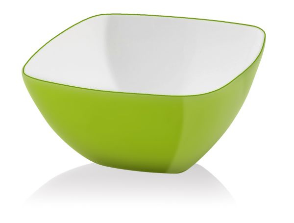 Vialli Design - Miska Livio kwadratowa zielona 14 cm
