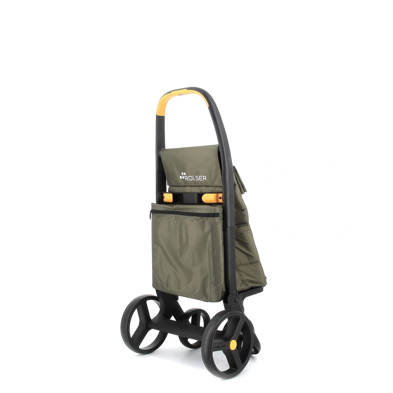 Rolser - Wózek na zakupy M Clec Termo Polar M8 Plus Lemon Khaki