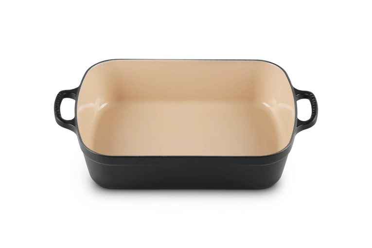 Le Creuset - Brytfanna żeliwna 33 cm Czarny Mat