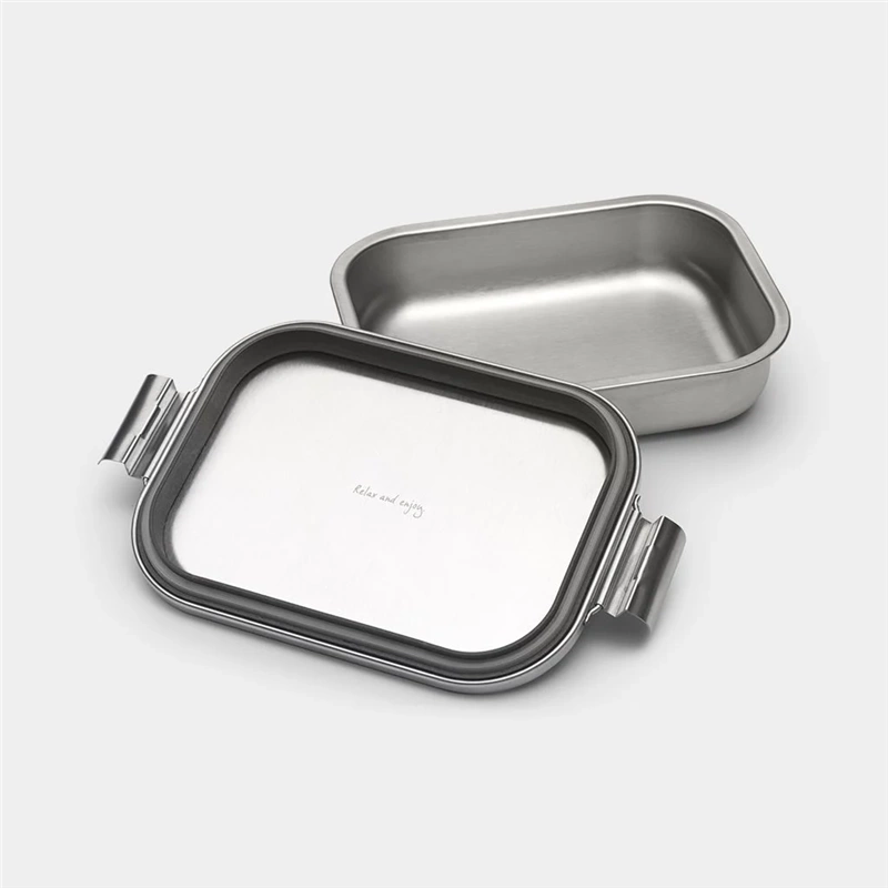 Brabantia - Pojemnik na lunch 1,1l Make&Take stal matowa
