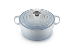 Le Creuset - garnek żeliwny Signature 24 cm 4,2 l Coastal Blue