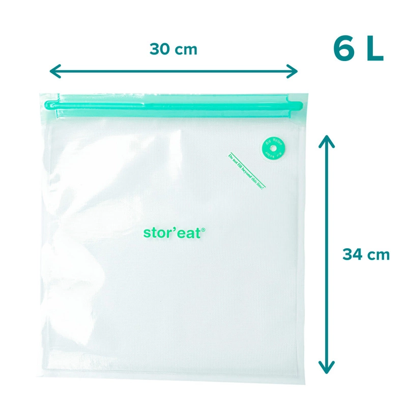 Mastrad - Zestaw 10 torebek próżniowych 6L