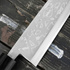 Hideo Kitaoka - Shirogami Satin Damascus Nóż Miroshi Deba 21cm