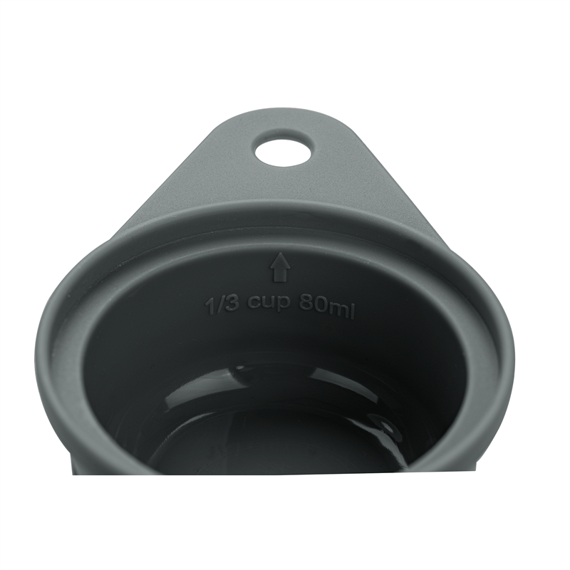 Lurch - zestaw miarek silikonowych, 5 szt., szare FlexiForm