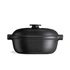 Emile Henry - Garnek ceramiczny „Delight” 4,5L na indukcję - czarny
