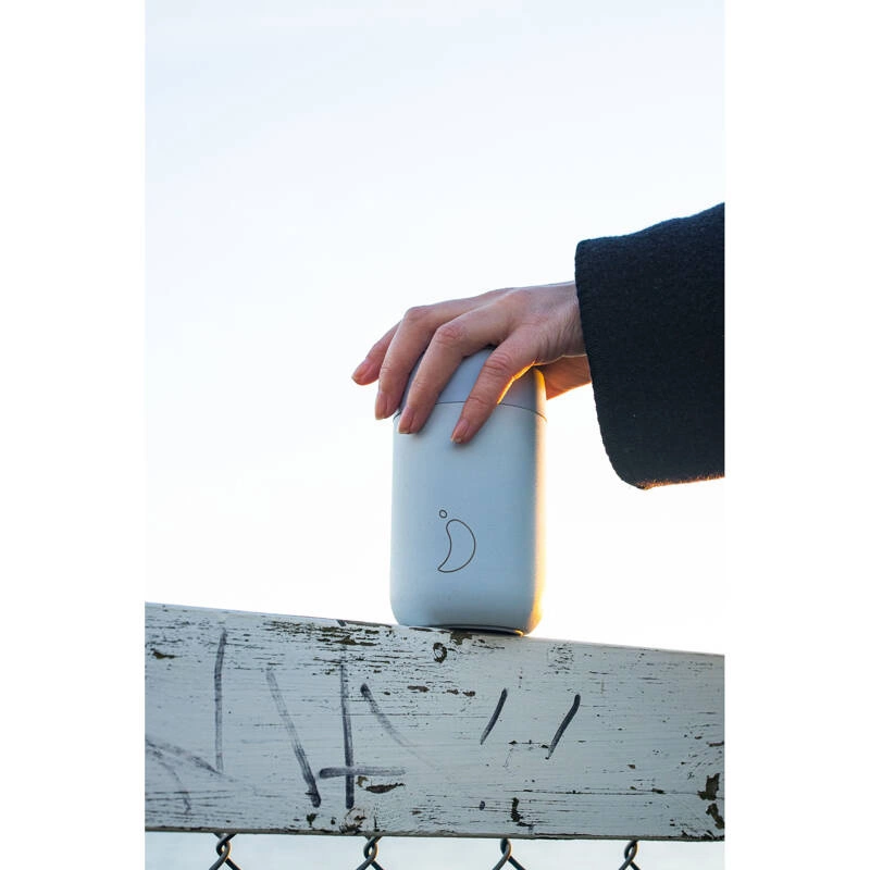 Chilly's Bottles - Termiczny kubek do kawy Chilly's 500ml Jasnoniebieski Series 2