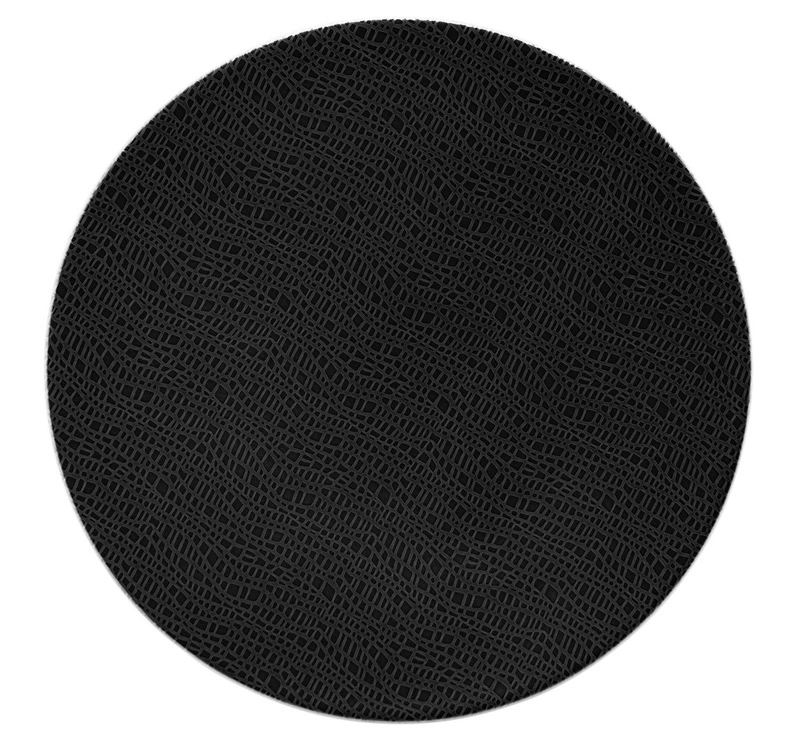 Seltmann - LIFE FASHION GLAMOROUS BLACK Zestaw 6 talerzy obiadowych 28 cm