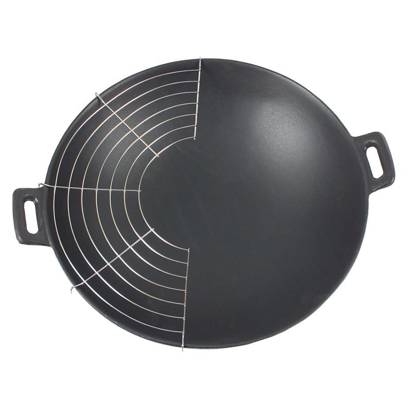 Kela - Zestaw wok żeliwny 36cm +akcesoria 5el. Asia