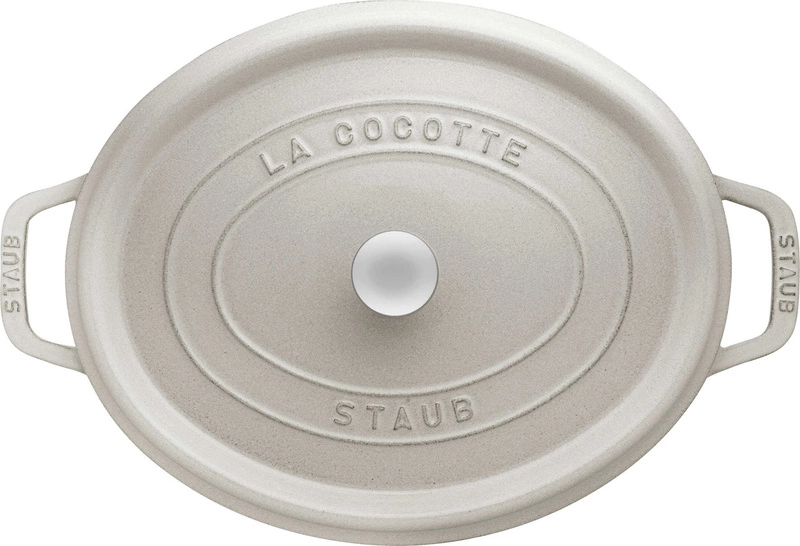 Staub - garnek żeliwny owalny 3.2 ltr, truflowy La Cocotte