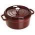 Staub - garnek brytfanna żeliwna bordowa 3,8 l 24 cm