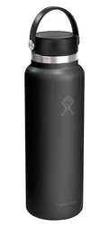 Hydro Flask - Butelka 40 oz Wide Flex, czarna