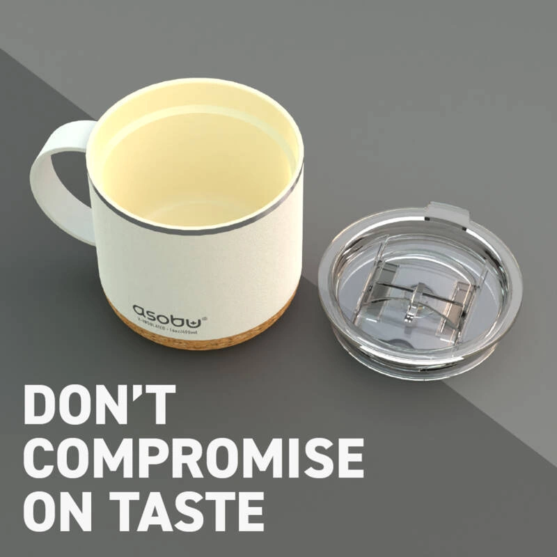 Asobu - Kubek termiczny INFINITE MUG WHITE, 470ml