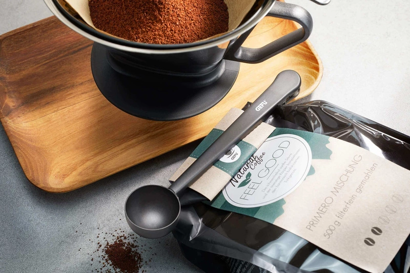 GEFU - miarka do kawy z klipsem CLIPPO