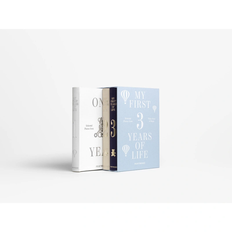 Printworks - Księga fotograficzna - Baby 3-pack - My First 3 Years