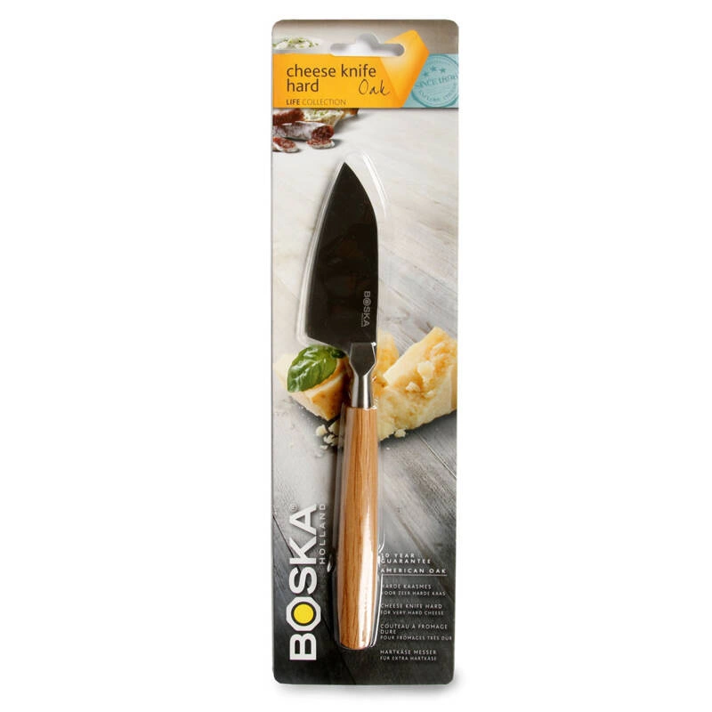Boska - Nóż do sera twardego, uchwyt dąb