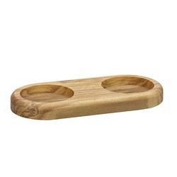 Zassenhaus - podstawka pod młynki, 16x7,5x1,5 cm, drewno oliwne