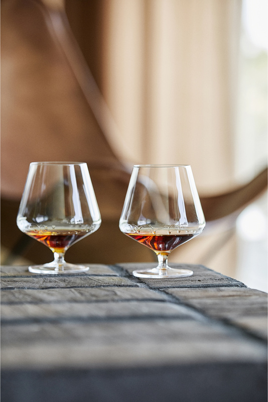 Zone Denmark - Kieliszki do koniaku 2 szt. Rocks 450 ml