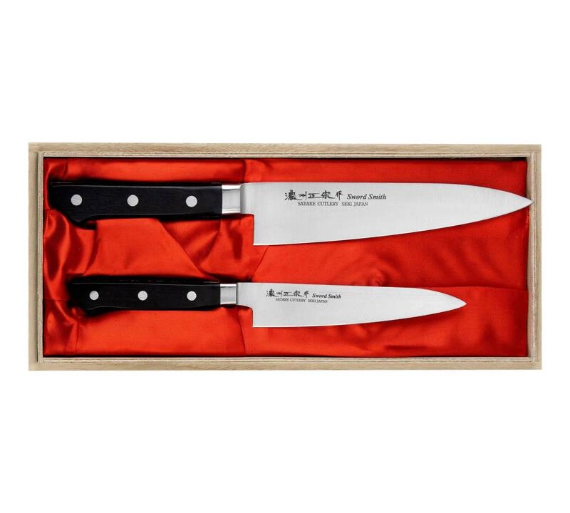 Satake - Katsu Zestaw Nóż szefa + uniwersalny