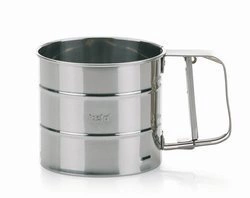 Kela - Przesiewak do mąki 10cm stalowy Frieda