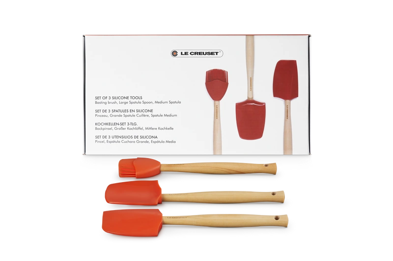 Le Creuset - Zestaw 3 Akcesoriów płomienny