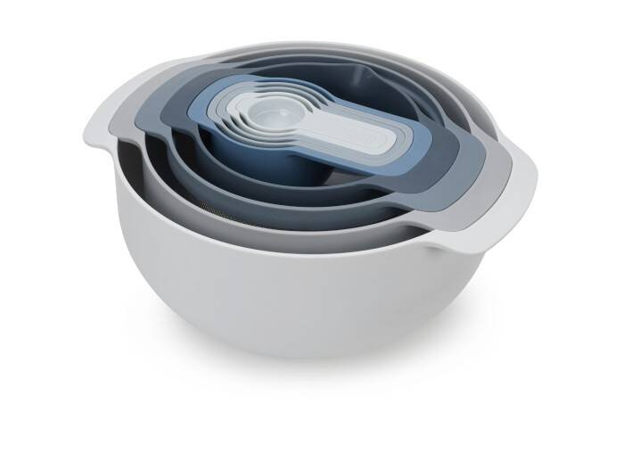 Joseph Joseph - Zestaw misek i miarek Nest 9 Plus, Sky