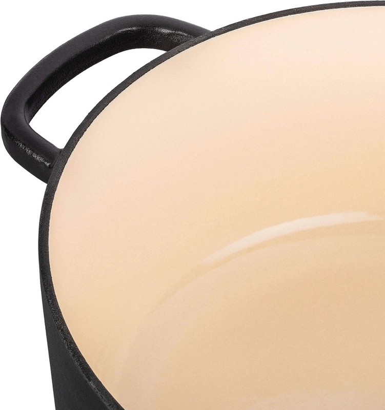 Ballarini - garnek żeliwny owalny 5.5 ltr, czarny Bellamonte