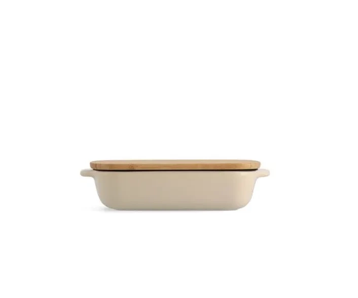 KitchenAid - Naczynie z pokrywką Almond Cream S 900 ml