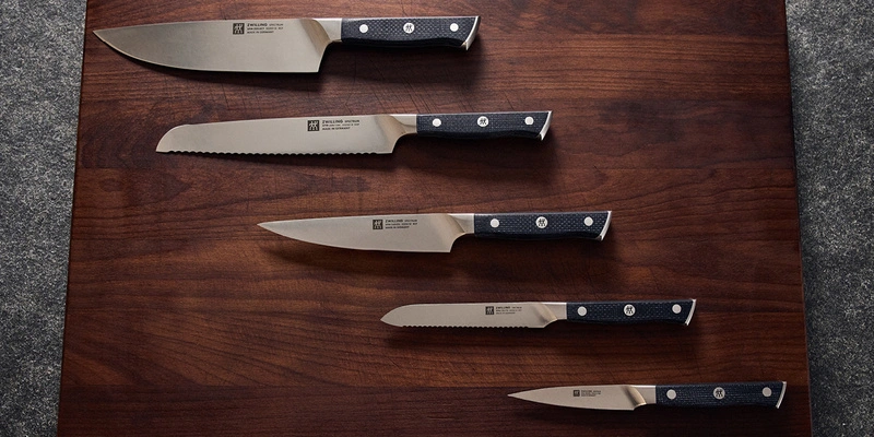 Zwilling - Zestaw 5 noży w bloku Spectrum