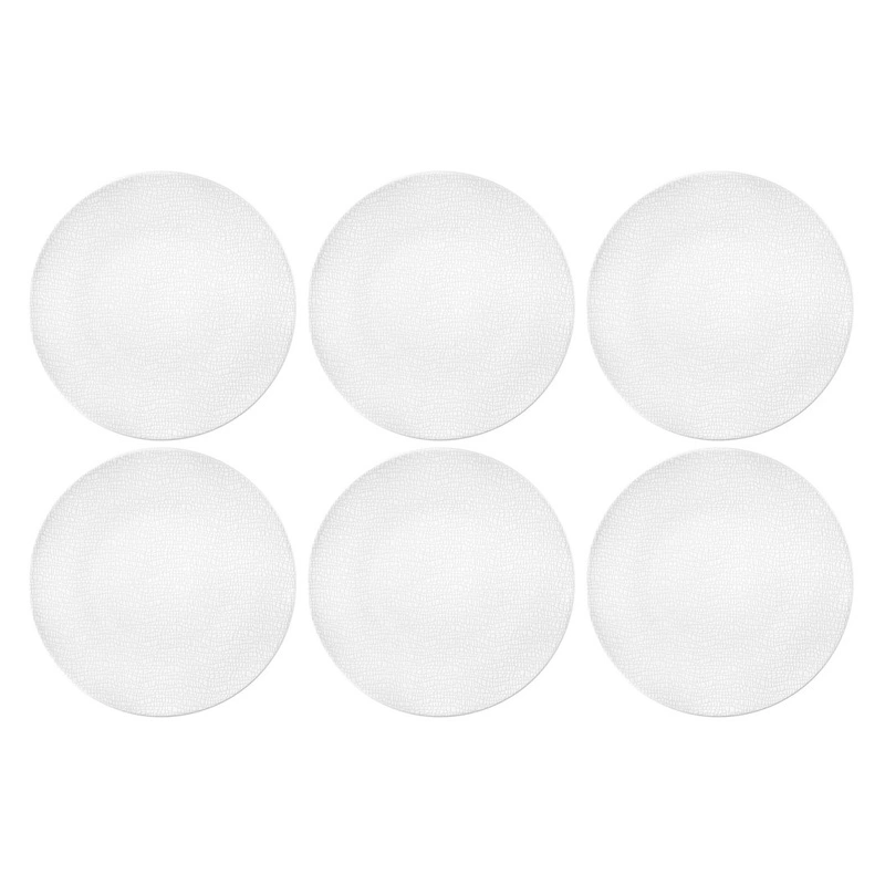 Seltmann - LIFE FASHION LUXURY WHITE Zestaw 6 talerzy obiadowych 28 cm