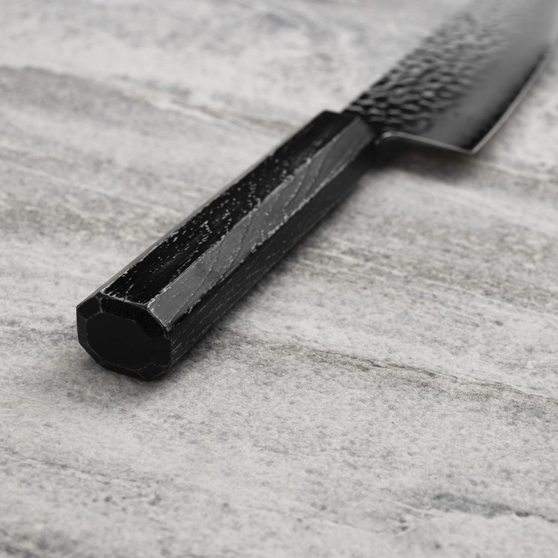 Sakai Takayuki - Nanairo VG-10 Ebony Nóż Santoku 17 cm