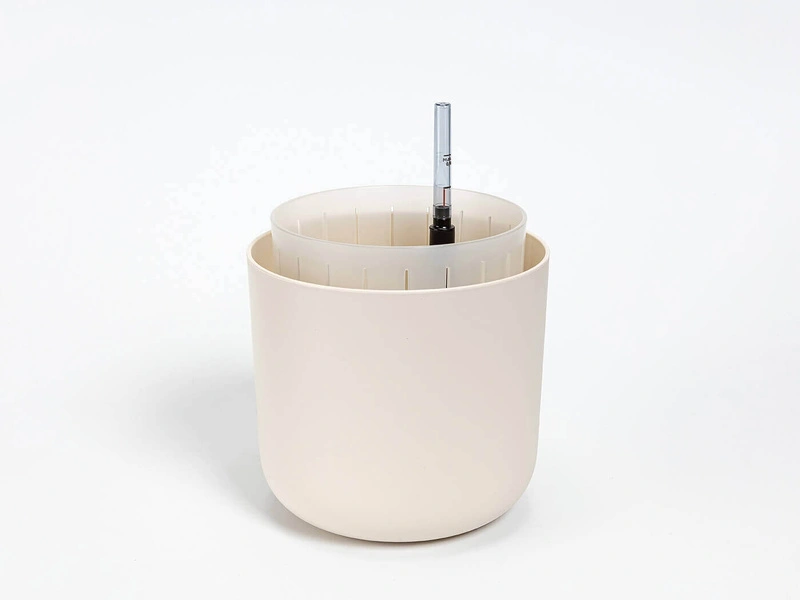 Urbalive - TOLITA AIR Donica samonawadniająca okrągła 19 cm, beżowy