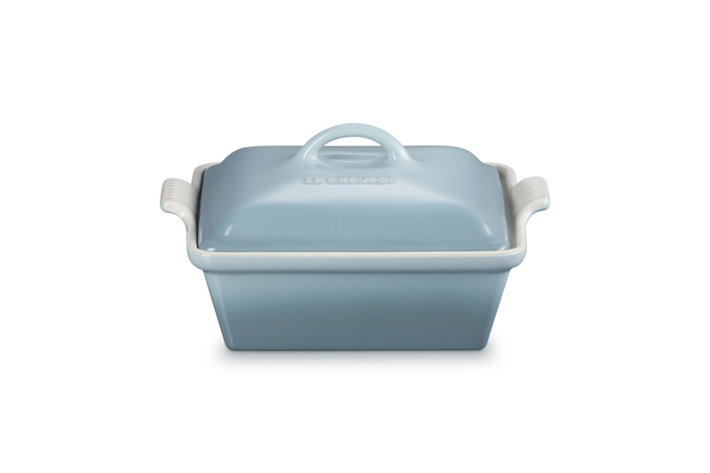Le Creuset - Kwadratowa Forma z Pokrywką 23 cm sea salt