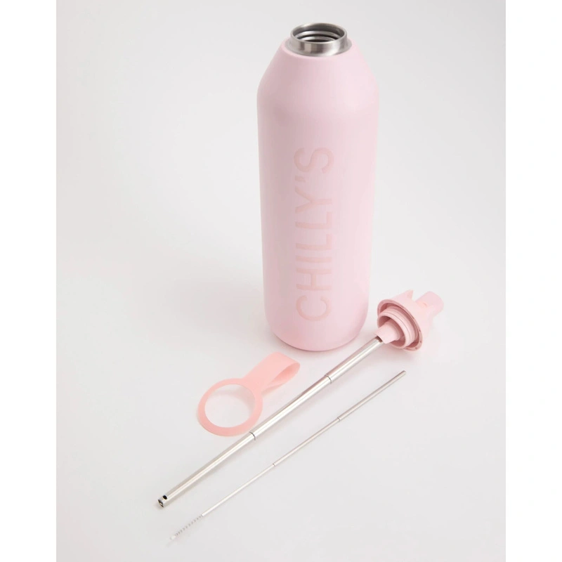 Chilly's Bottles - Butelka sportowa Chilly's | 1000 ml | Różowy