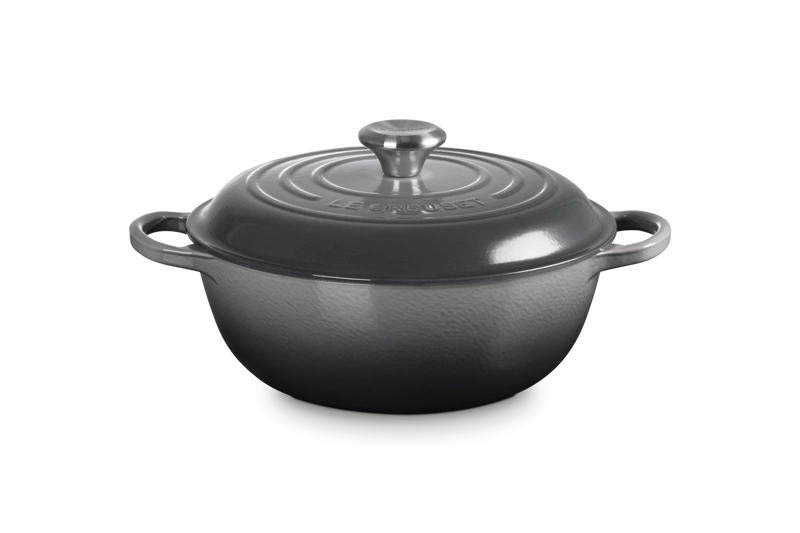 Le Creuset - Garnek żeliwny 26 cm flint