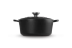 Le Creuset brytfanna żeliwna emaliowana Signature okrągła 24 cm 4,2 l czarna