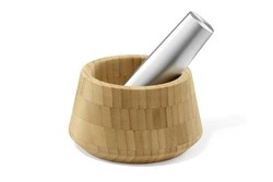 Zack - OPESO moździerz kuchenny stal matowa