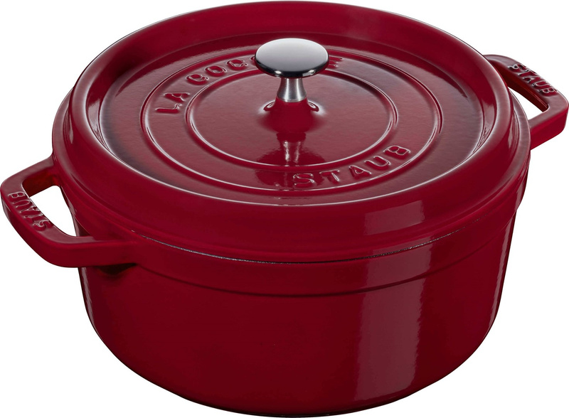 Staub - garnek brytfanna żeliwna kasztanowa 6,7 l 28 cm