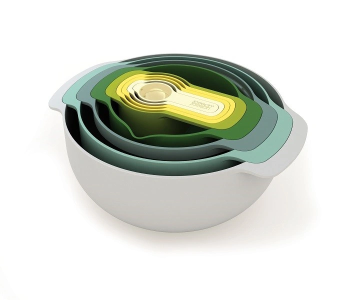 Joseph Joseph - Zestaw misek i miarek Nest 9 Opal