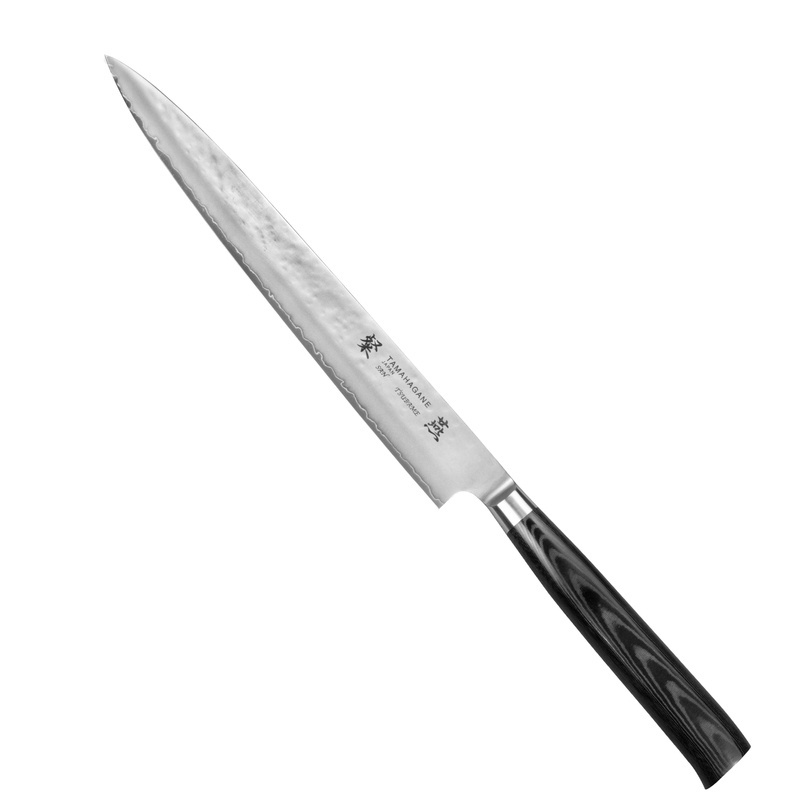Tamahagane - Tsubame Black Nóż Sashimi 24cm