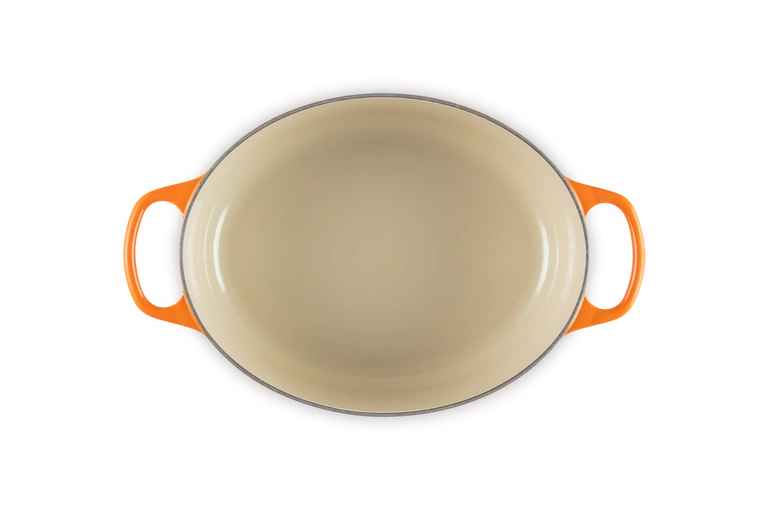 Le Creuset - brytfanna żeliwna emaliowana Signature 29 cm 4,7 l płomienna