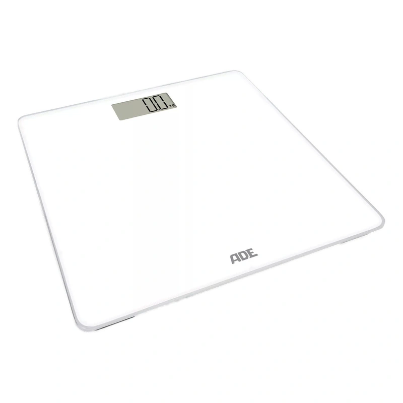 ADE - waga łazienkowa, do 180 kg, 30 x 30 cm, biała