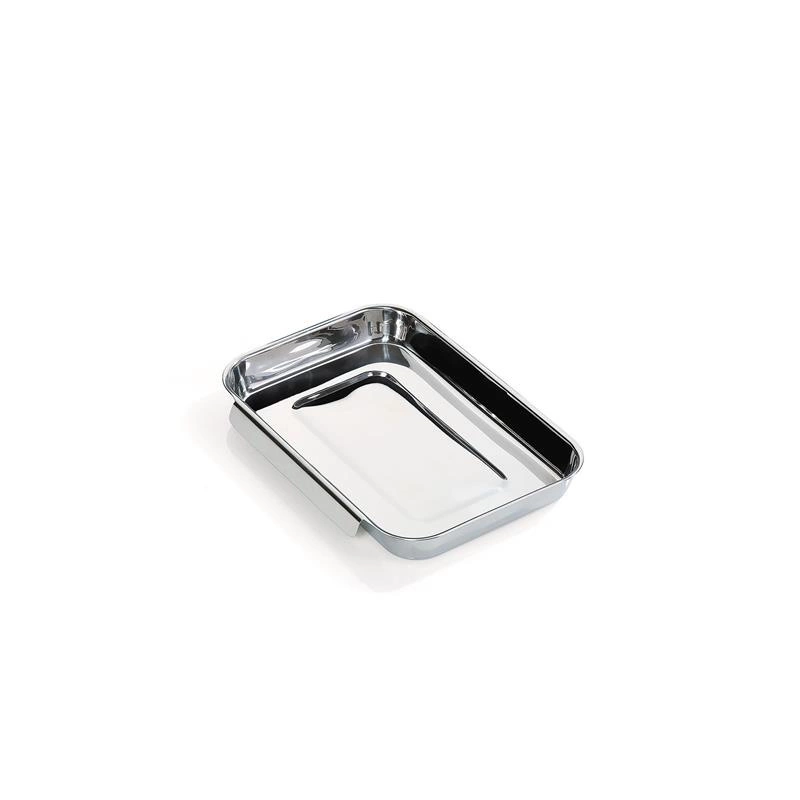 Zassenhaus - deska do krojenia z tacką, bambus/stal nierdzewna, 40 x 30 x 3,5 cm