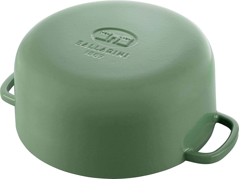 Ballarini - garnek żeliwny okrągły 2.6 ltr, zielony Bellamonte