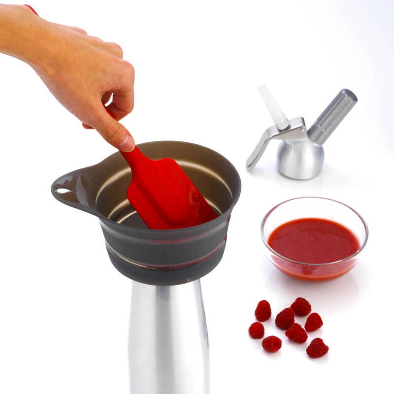 Mastrad - Lejek silikonowy grafit