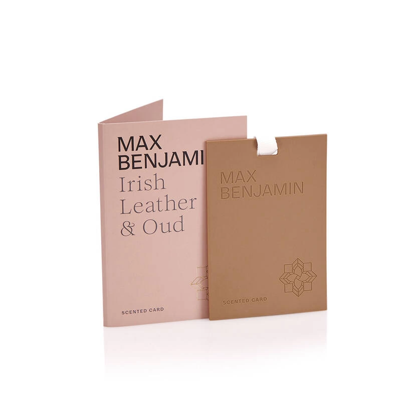 Max Benjamin - Karta zapachowa Irish Leather & Oud Classic