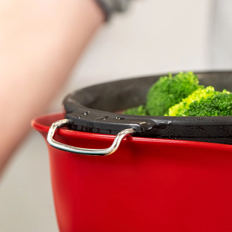 KitchenAid Culinary Tools - sitko kuchenne z uchwytem 17,5cm CLASSIC Onyx Black