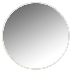 Villa Collection - Lustro ścienne okrągłe Vardo 60 cm Offwhite