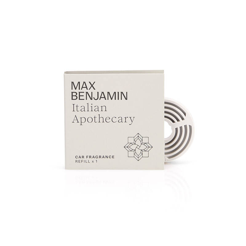 Max Benjamin - Wkład do odświeżacza do samochodu Italian Apothecary Classic